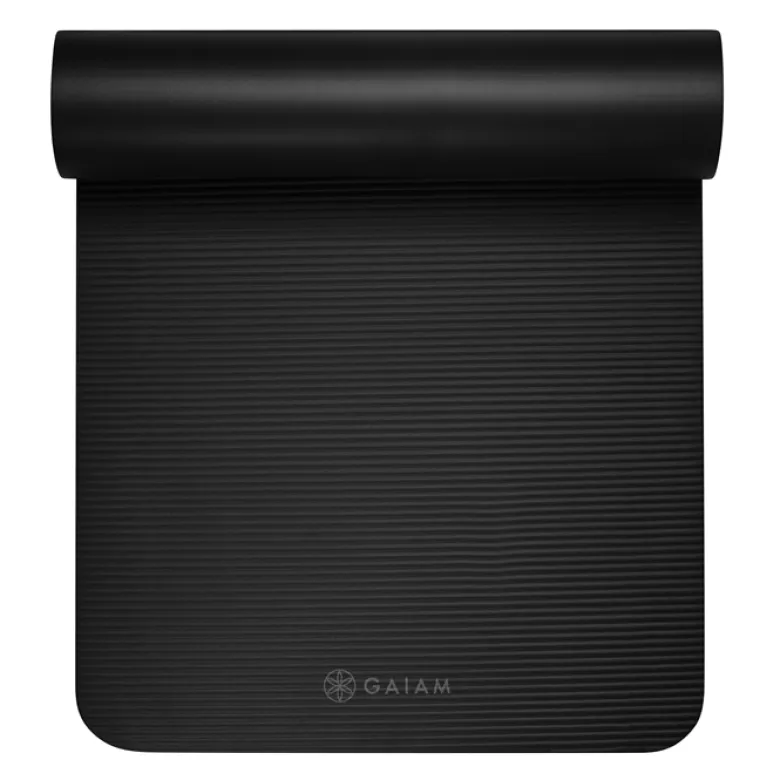 Träningsmatta Svart 10 mm