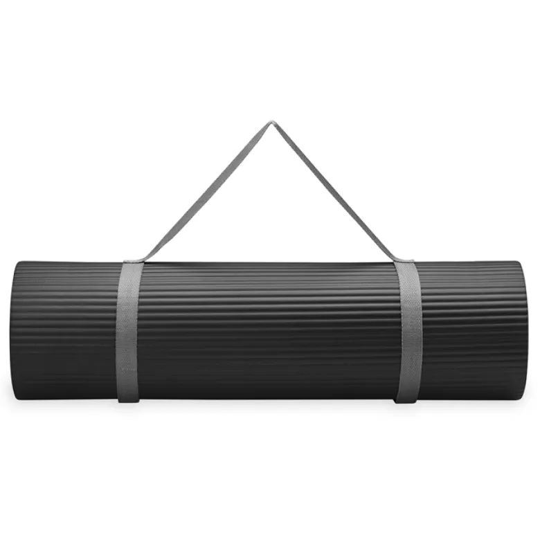 Träningsmatta Svart 10 mm