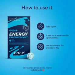 Tuggummi Energy Boost 10 st