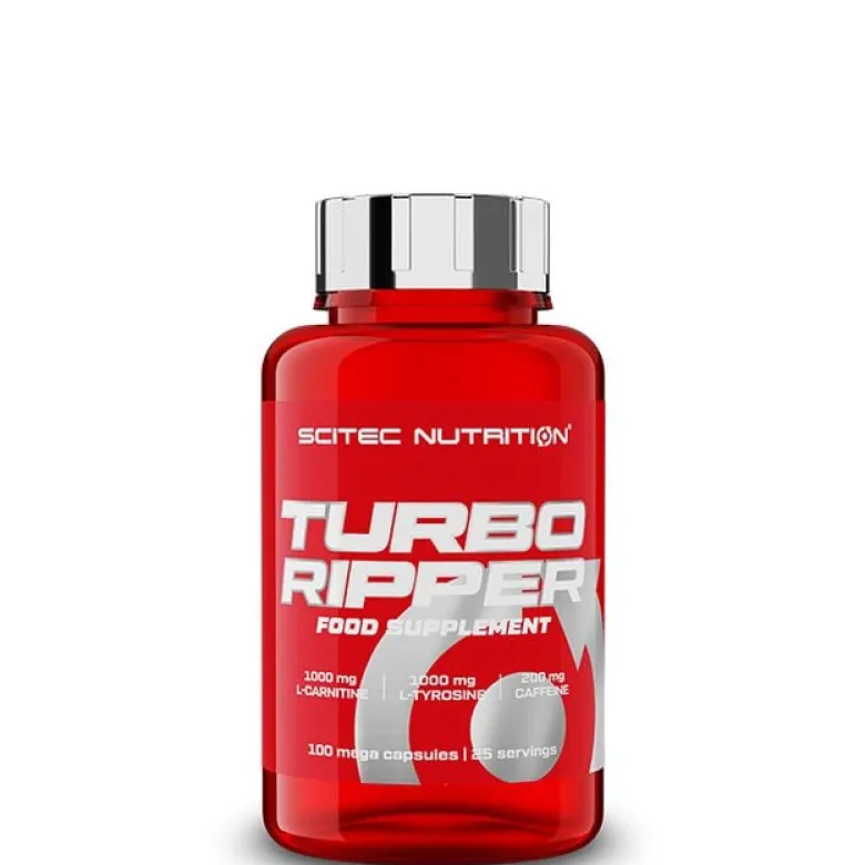 Turbo Ripper Fettförbrännare 100 Kapslar