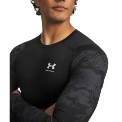UA HG Armour Comp CB LS Black