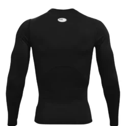 UA HG Armour Comp LS, Black