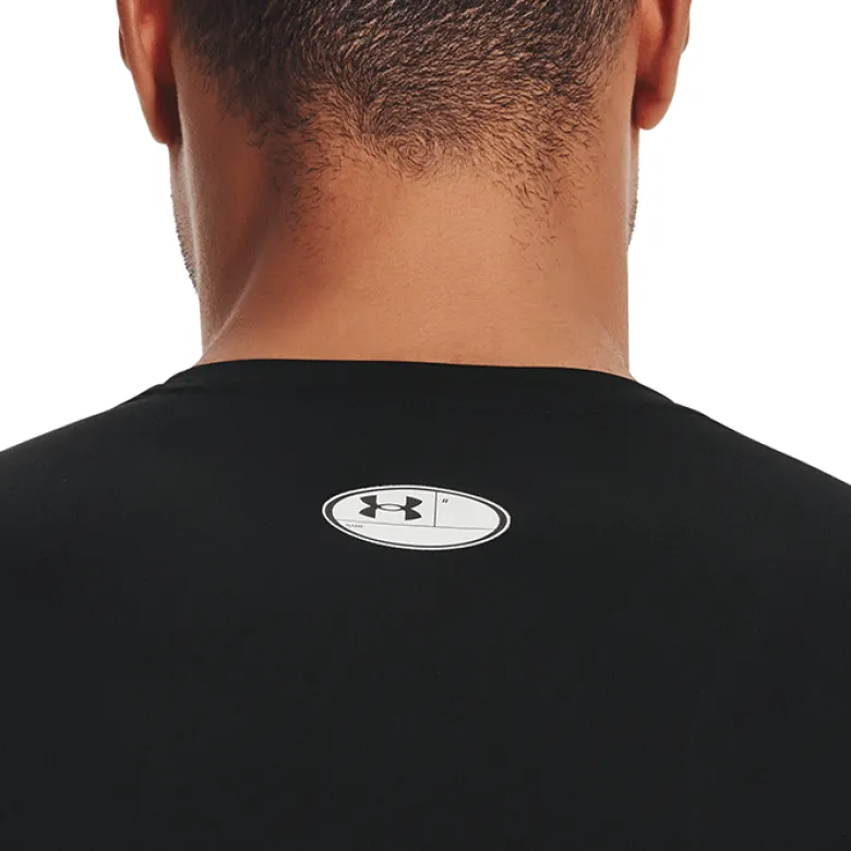 UA HG Armour Comp LS, Black