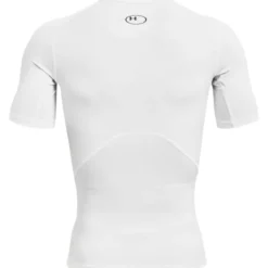 UA HG Armour Comp SS, White