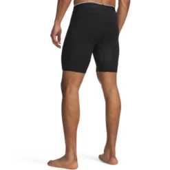 UA HG Elite Long Shorts Black