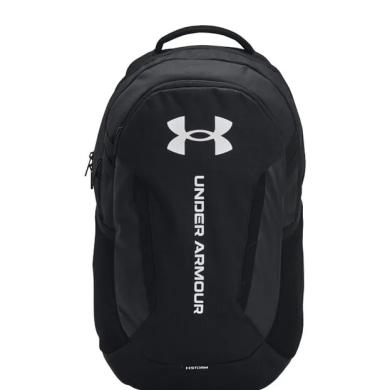 UA Hustle 6.0 Backpack, Black