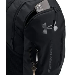 UA Hustle 6.0 Backpack, Black