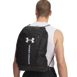 UA Hustle Sackpack Black