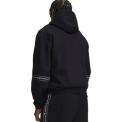UA Icon Flc Taped Hoodie Black