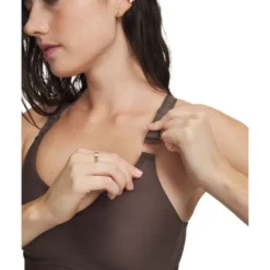 UA Infinity Mid 2.0 Bra Peppercorn