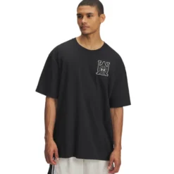 UA M HWT OS Hoops Courtside Black