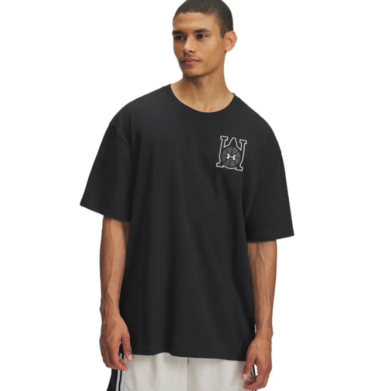 UA M HWT OS Hoops Courtside Black