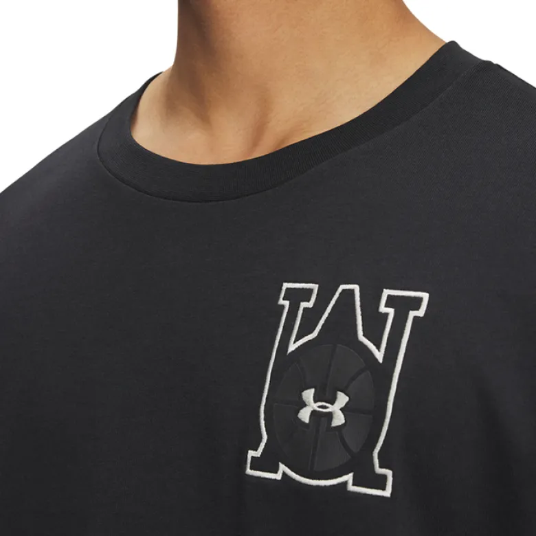 UA M HWT OS Hoops Courtside Black