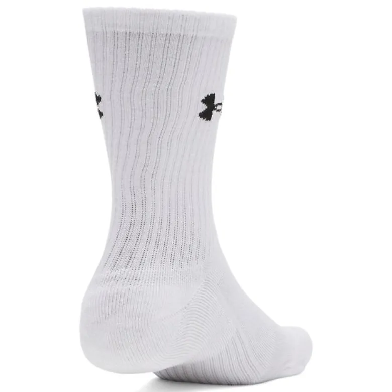 UA Performance Cotton 3-pack CRW White