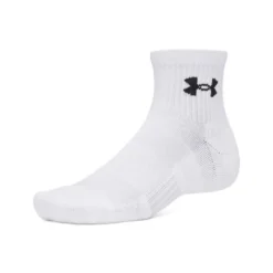 UA Performance Cotton 3P QTR White