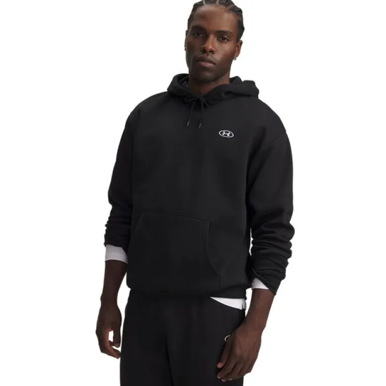 UA Rival Flc Hoodie Black