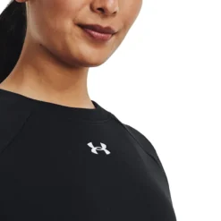 UA Rival Fleece Crew, Black