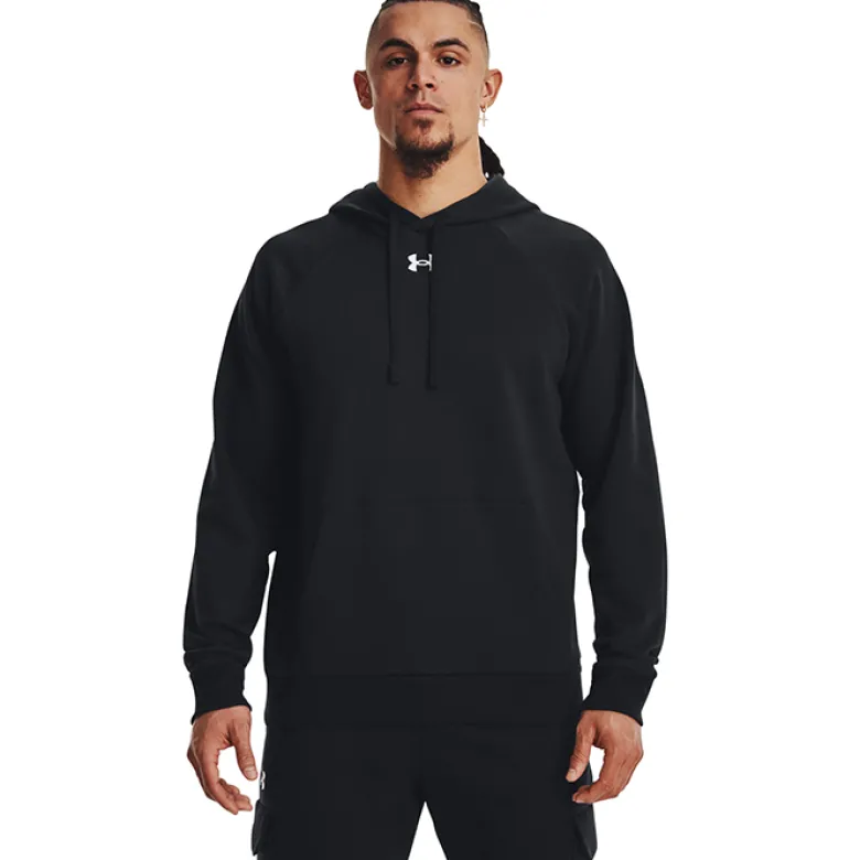 UA Rival Fleece Hoodie, Black