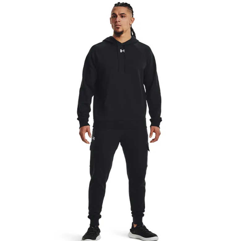 UA Rival Fleece Hoodie, Black