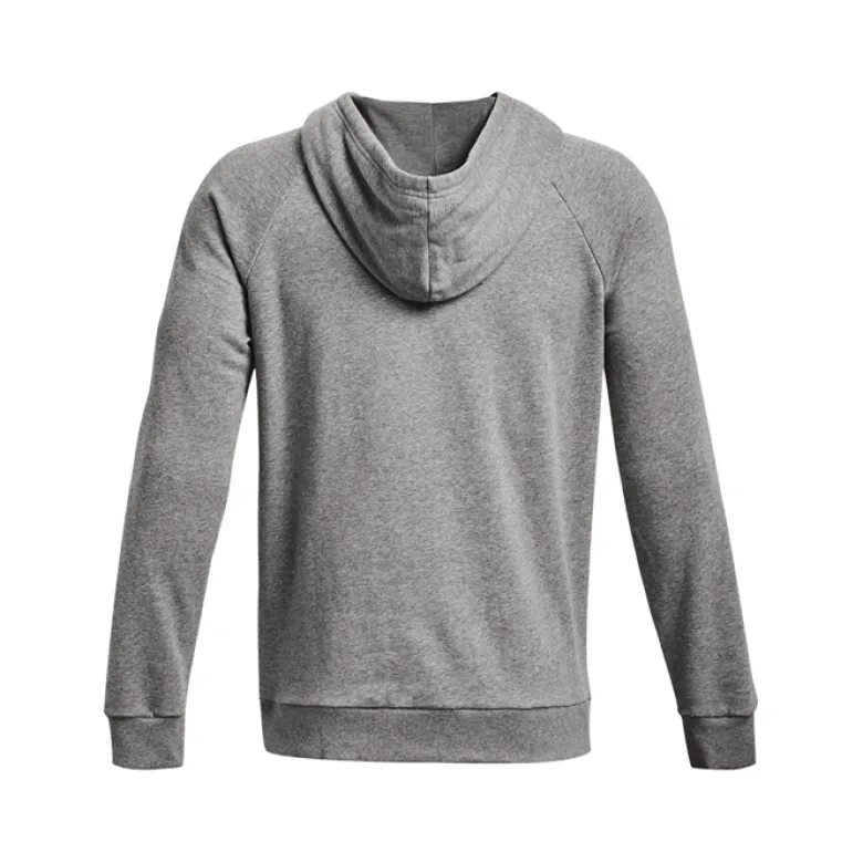 UA Rival Fleece Hoodie Castlerock Light Heather