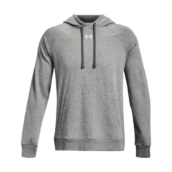 UA Rival Fleece Hoodie Castlerock Light Heather