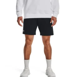 UA Rival Fleece Shorts, Black