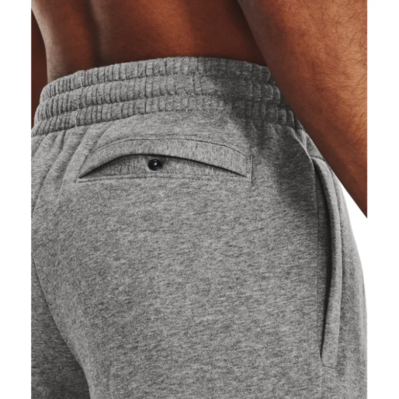 UA Rival Fleece Shorts Castlerock Light Heather