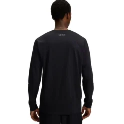 UA Sportstyle Left Chest LS Black
