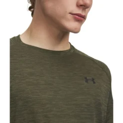 UA Tech Textured SS Marine OD Green