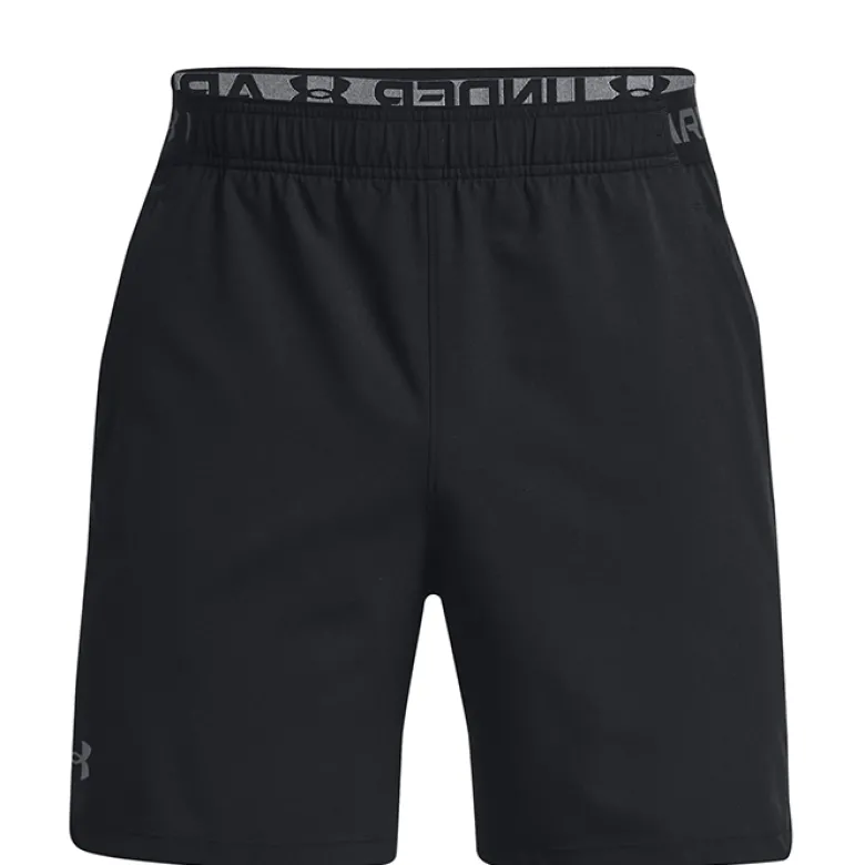 UA Vanish Woven 6in Shorts, Black