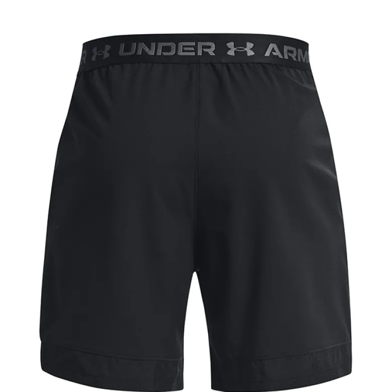 UA Vanish Woven 6in Shorts, Black