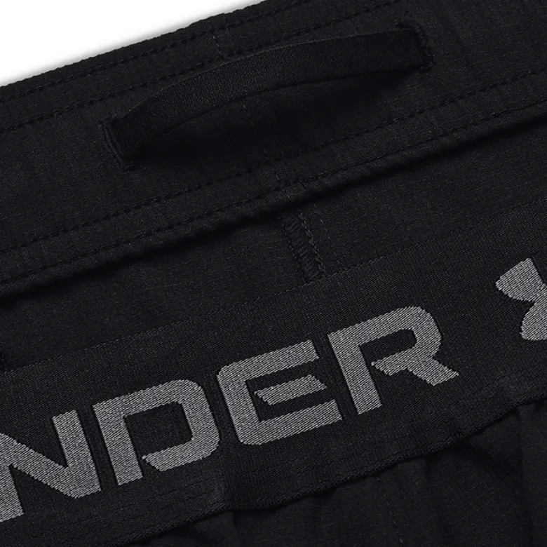 UA Vanish Woven 6in Shorts, Black