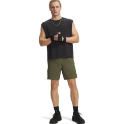 UA Vanish Wven Short 2.0 6in Marine OD Green