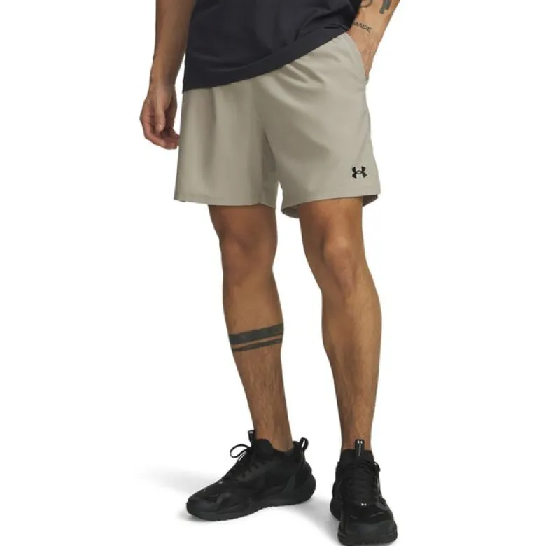 UA Vanish Wven Short 2.0 6in Timberwolf Taupe