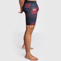 UFC Zenith Fight Week Vale Tudo Shorts Navy Blue/Burgundy/Silver