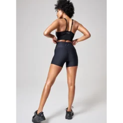 Ultra High Waist Hot Pant, Black