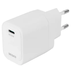 USB-C-Väggladdare 1x USB-C PD 20W, Vit