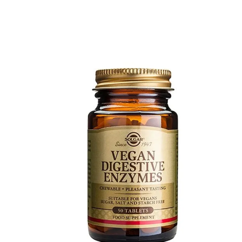 Vegan Digestive Enzymes 50 tabletter