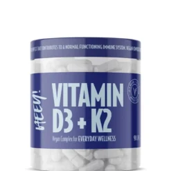 Vegansk Vitamin D3 + K2 med Superfruits 90 kapslar