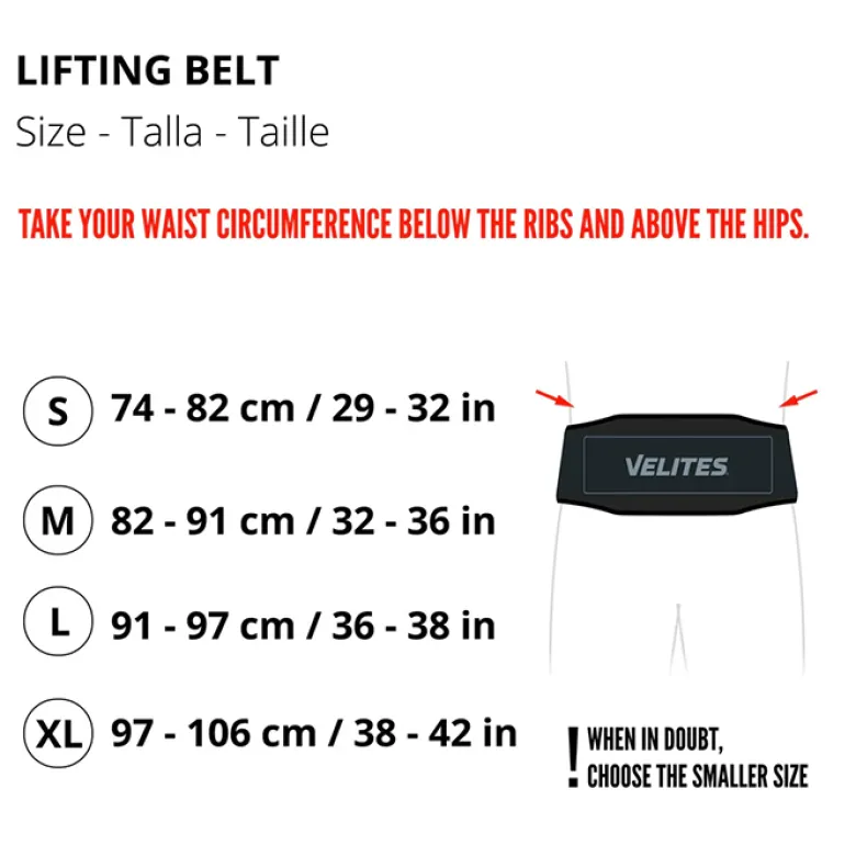 Velites Lifting belt Orange