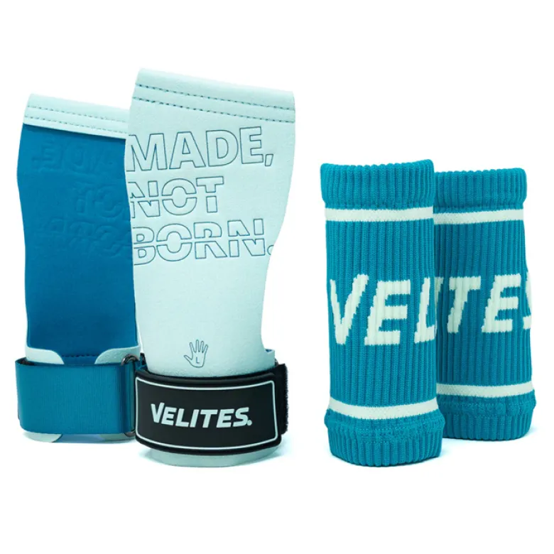 Velites Quad PRO Hand Grips Cyan Kit