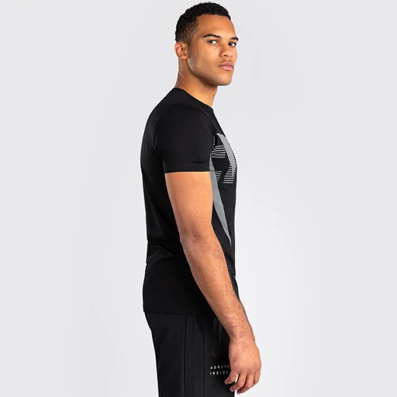 Venum Adrenaline T-Shirt Black/Silver Grey