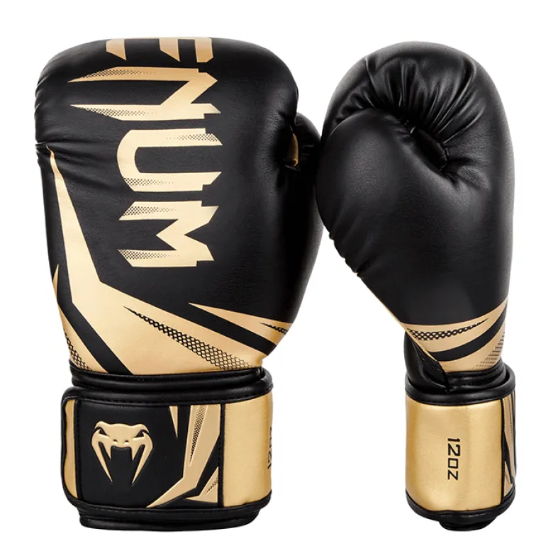Venum Challenger 3.0 Boxing Gloves - Black/Gold