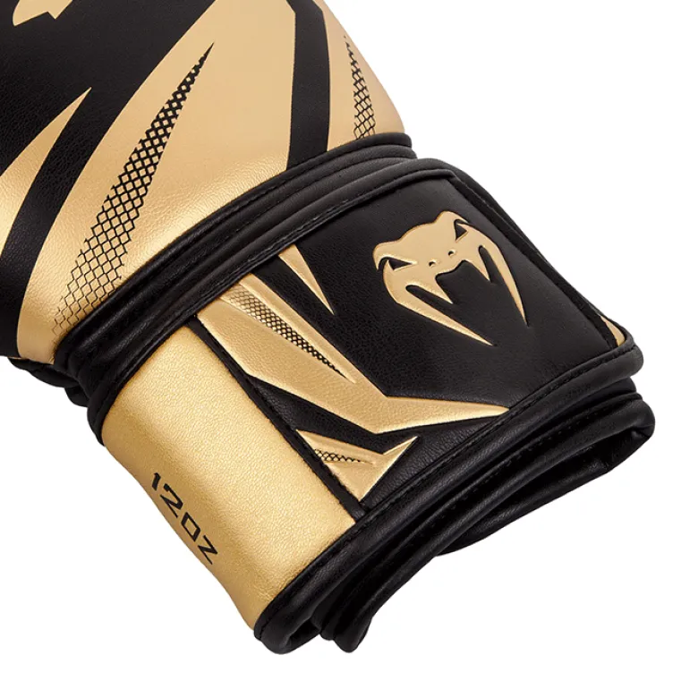 Venum Challenger 3.0 Boxing Gloves - Black/Gold