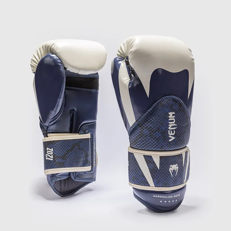 Venum Challenger 4.0 Scales Boxing Gloves Midnight Blue