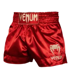 Venum Classic Muay Thai Short Bordeaux/Gold