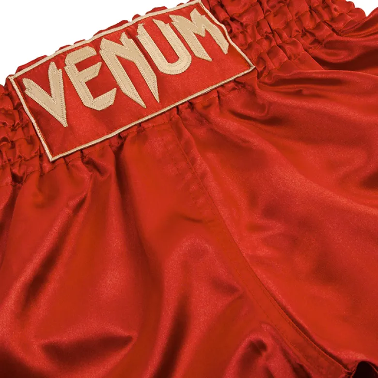 Venum Classic Muay Thai Short Bordeaux/Gold