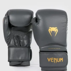 Venum Contender 1.5 Boxing Gloves, Grey/Gold
