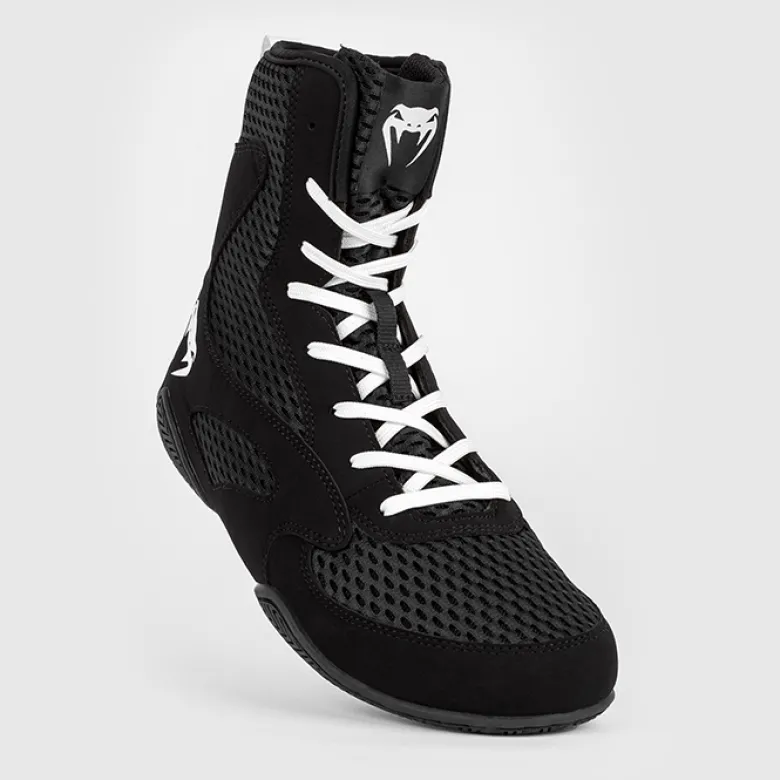 Venum Contender Boxing Shoes Black/White