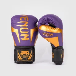 Venum Elite Boxing Gloves Dark Purple